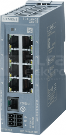 SCALANCE XB208 8xRJ45 Switch