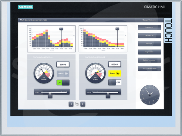 SIPLUS HMI TP1500 COMFORT Panel operacyjny