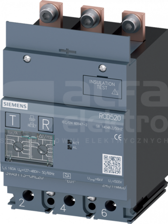 3VA91130RL20 3P Moduł różnicowoprądowy