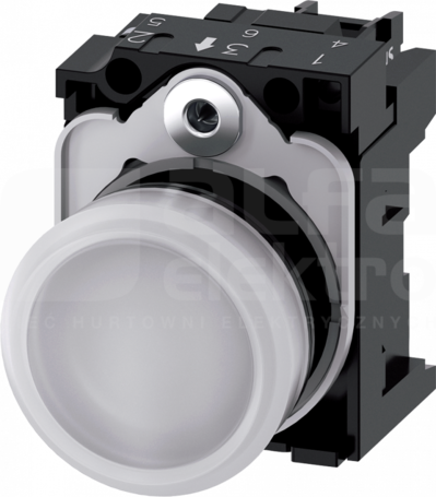SIRIUS ACT 22mm 110VAC biały Lampka sygnalizacyjna+bl.LED tworzywo