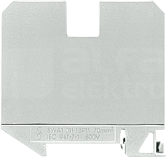 8WA1206 25mm Zacisk przelotowy z izolatorem