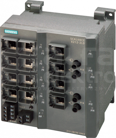 SCALANCE X212-2LD 12xRJ45 Switch