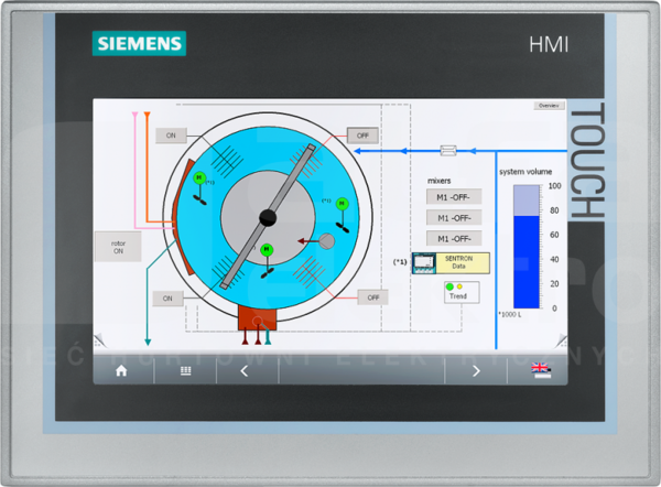 SIPLUS HMI TP700 COMFORT Panel graficzny