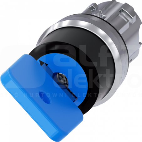 SIRIUS ACT 22mm O-I b/samop.niebieski Przełącznik z kluczem OMR metal