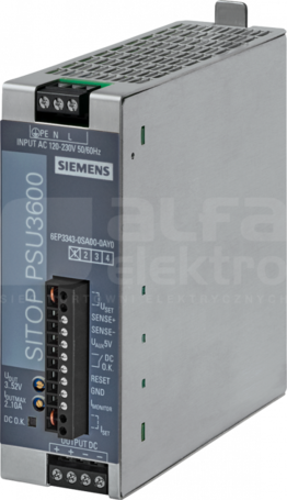 SITOP PSU3600 3-52VDC/10A Zasilacz