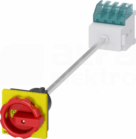 SENTRON 4P 16A czerwony/żółty Rozłącznik główny/awaryjny