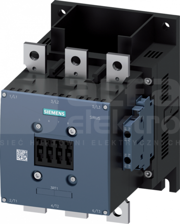 SIRIUS 400A BEZ CEWKI 2NO+2NC Stycznik 3P