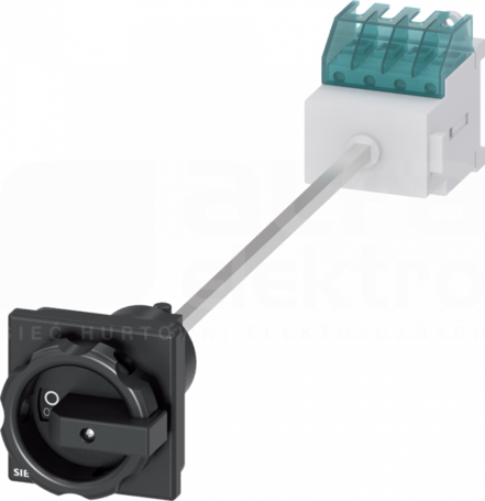SENTRON 3P 16A czarny Rozłącznik główny