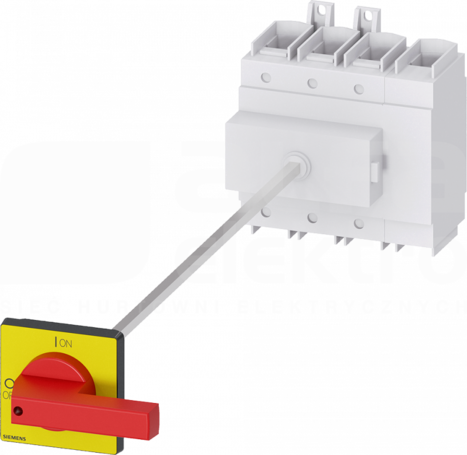 SENTRON 4P 160A żółto-czerwony Rozłącznik główny