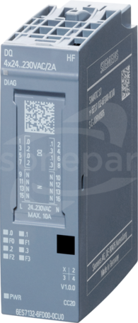 SIMATIC ET-200SP 4DO 24-230VAC/2A Moduł wyjść cyfrowych