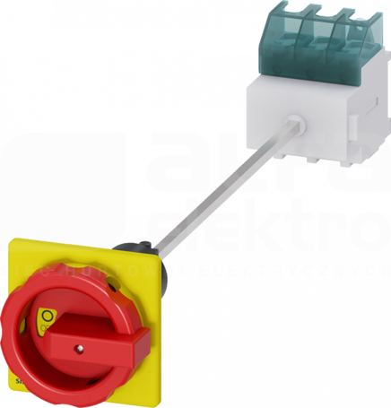 SENTRON 3P 63A czerwony/żółty Rozłącznik główny/awaryjny