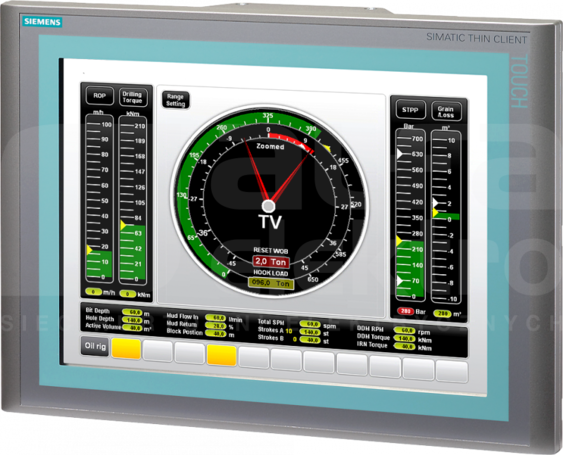 SIMATIC THIN CLIENT 15 PROTECTED Panel operatora dotykowy