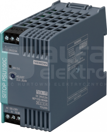 SITOP PSU100C 24VDC/2,5A Zasilacz