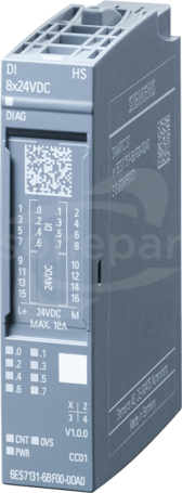 SIPLUS ET 200SP DI 8x24 V DC Moduł wejść cyfrowych