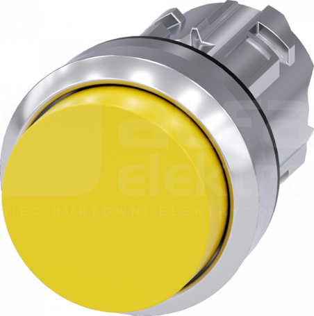 SIRIUS ACT 22mm z samop.żółty Przycisk wystający metal