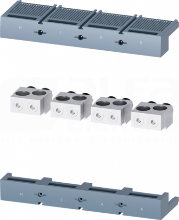 3VA95040JB23 (4szt) Zestaw zacisków