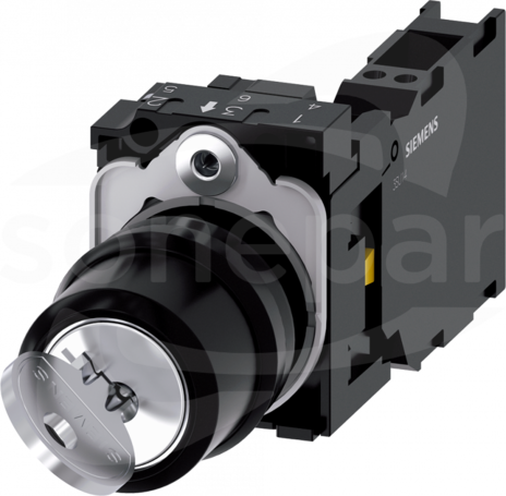 SIRIUS ACT 22mm O-I 2x1NC b/samopowrotu Przełącznik kluczykowy RONIS tworzywo