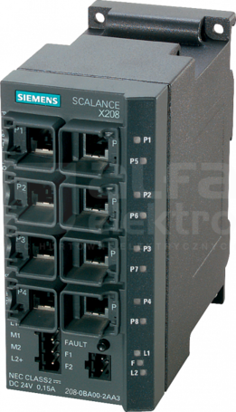 SCALANCE X208 8xRJ45 Switch