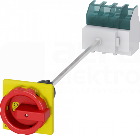 SENTRON 4P 63A czerwony/żółty Rozłącznik główny/awaryjny