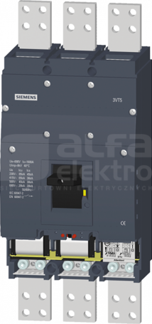 SENTRON 3P 1600A 55kA Blok łączeniowy wyłącznika