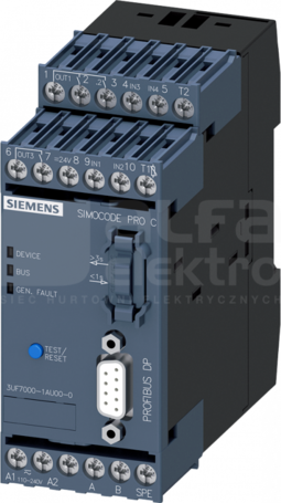SIMOCODE PRO C RS485 4I/3O 110-240VAC/DC Jednostka podstawowa
