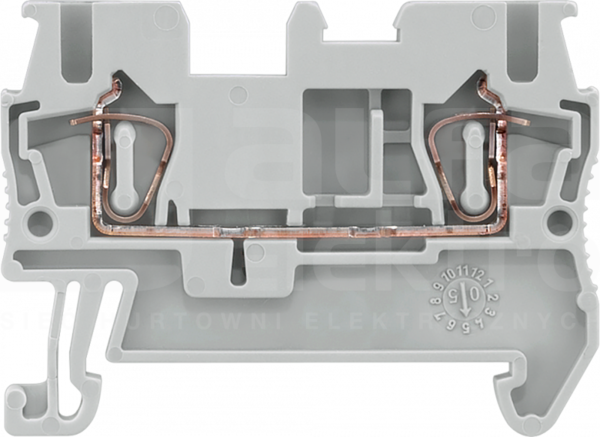 8WH20000AF00 0,08-2,5mm2 Zacisk przelotowy szary