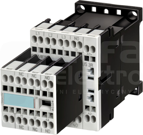 SIRIUS 9A 4kW 24VDC 2NO+2NC Stycznik 3P