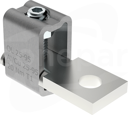 OL95 Al/Cu 1x25-95mm2 Zacisk o podwyższonej wytrzymałości