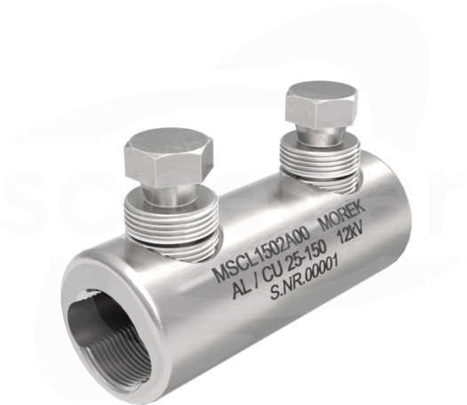 MSCL150  Al/Cu 25-150mm2 12kV 2xśruba Złączka śrubowa