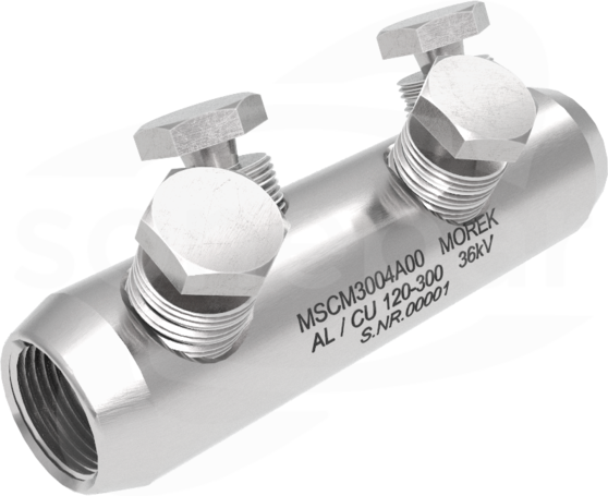 MSCM300 12-300mm2 Al/Cu Złączka śrubowa