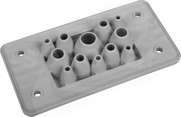 MH10 F12-10 IP66 Przepust wielotorowy