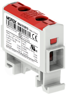OTL16 1xAl/Cu 1,5-16mm2 1000V czerwony Zacisk uniwersalny 1 tor