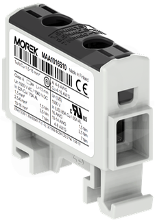 OTL16 1xAl/Cu 1,5-16mm2 1000V czarny Zacisk uniwersalny 1 tor