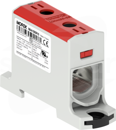 OTL95 1xAl/Cu 6-95mm2 1000V czerwony Zacisk uniwersalny 1 tor