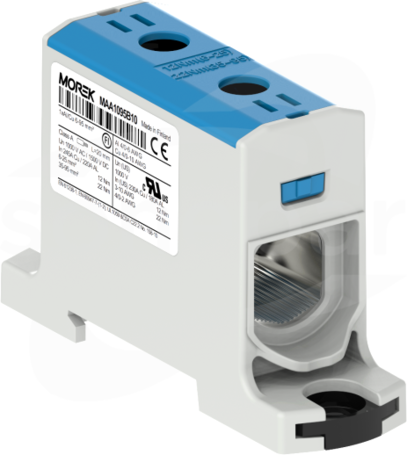 OTL95 1xAl/Cu 6-95mm2 1000V niebieski Zacisk uniwersalny 1 tor