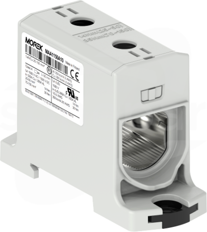 OTL150 1xAl/Cu 25-150mm2 1000V szary Zacisk uniwersalny 1 tor