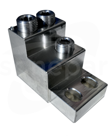 OTH300-3 3xAl/Cu 70-300 mm2 1250A Zacisk uniwersalny 3 torowy