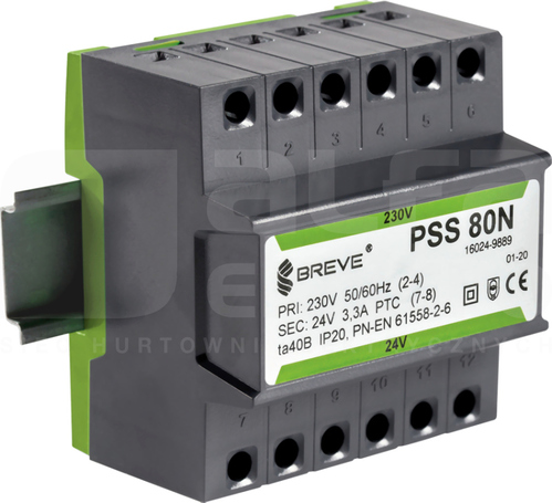 PSS 80N 230/24V Transformator