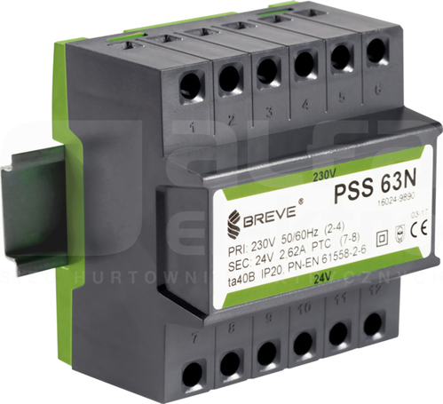 PSS 63N 230/24V Transformator