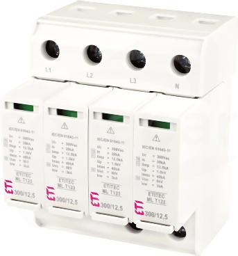 ETITEC ML T123 300/12,5 3+1 Ogranicznik przepięć