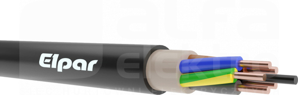 YKY 5x6 żo /1kV RE Kabel energetyczny