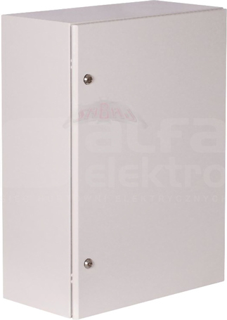 RH 684 600x800x400 RAL7035 Obudowa hermetyczna metalowa z płytą