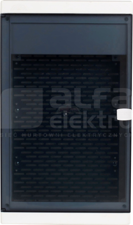 MULTIALFA 530 310x530x105 DRZWI PRZEZR IP30 Rozdzielnica multimedialna natynkowa plastikowa