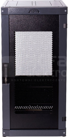 ACE 19 45Ux800x1000mm czarny Szafa drzwi przed.metal.perf/tylne pełne