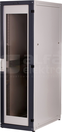 ACE 19 32Ux800x800mm szary Szafa drzwi przed.szkl/osł.tylna