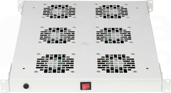 Panel went.6W+kabel 3m+termost.szary Szafa 19 akcesoria