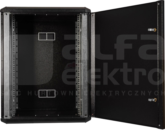 SIDE-O 19 15Ux617x628mm czarny Szafa wisząca drzwi pełne