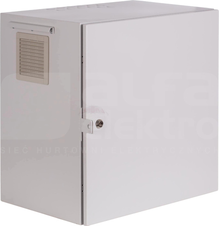 SWK 19 12Ux600x400mm IP54 szary Szafa wisząca zewn.drzwi pełne