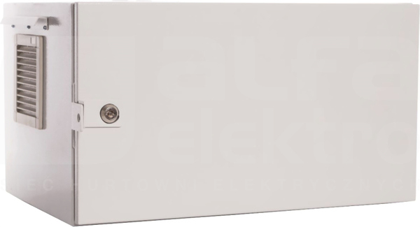 SWK 19 6Ux600x400mm IP54 szary Szafa wisząca zewn.drzwi pełne