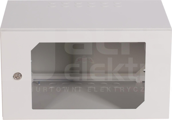 SWK 19 6Ux600x400mm IP54 szary Szafa wisząca zewn.drzwi z szybą